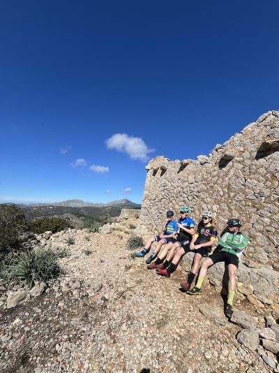 Mountainbike elever på Mallorca.